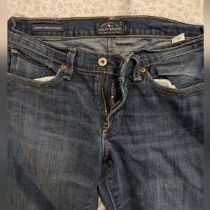Lucky Brand Sienna slim boyfriend jeans, size 4
